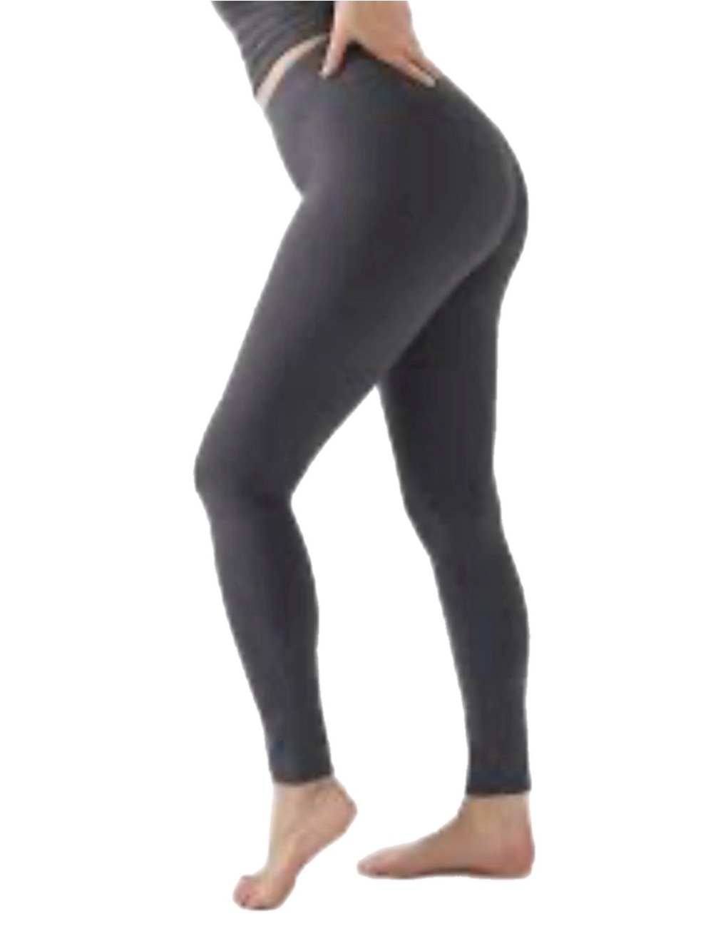 Pact Women’s NEW On-The-Go Organic Cotton Charcoal Leggings XL Sustainable